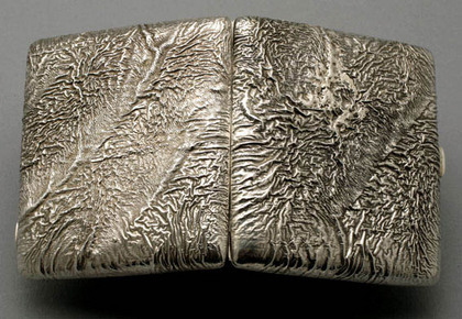 Rare Silver Samorodok Cigarette Case - Finland